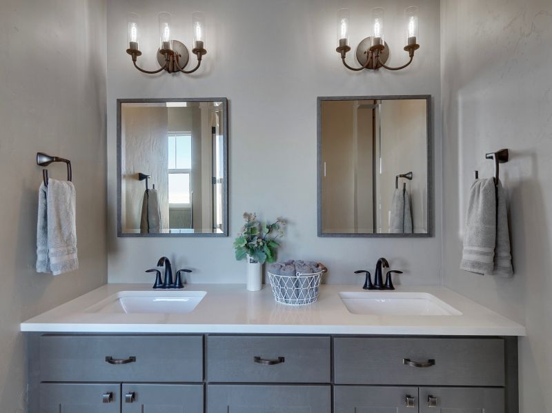 Double Vanity Installations