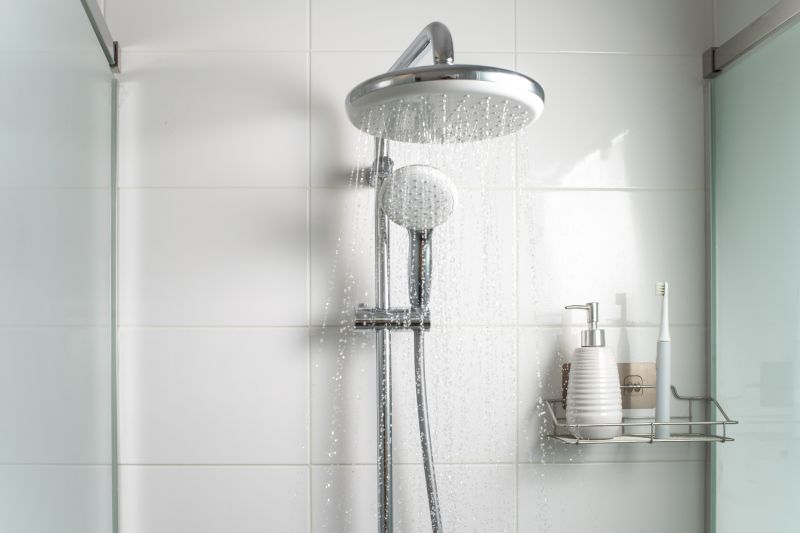 Dual Shower Heads in Modern Design